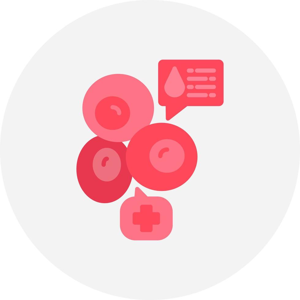 Blood Cells Creative Icon Design vector