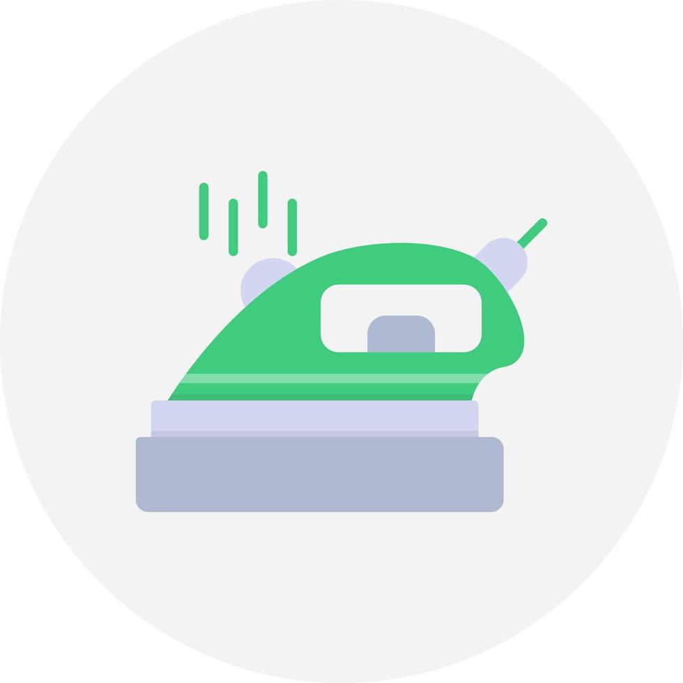 Iron Creative Icon Design vector