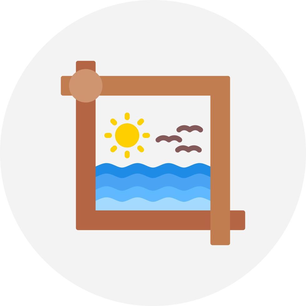 Crop Creative Icon Design vector