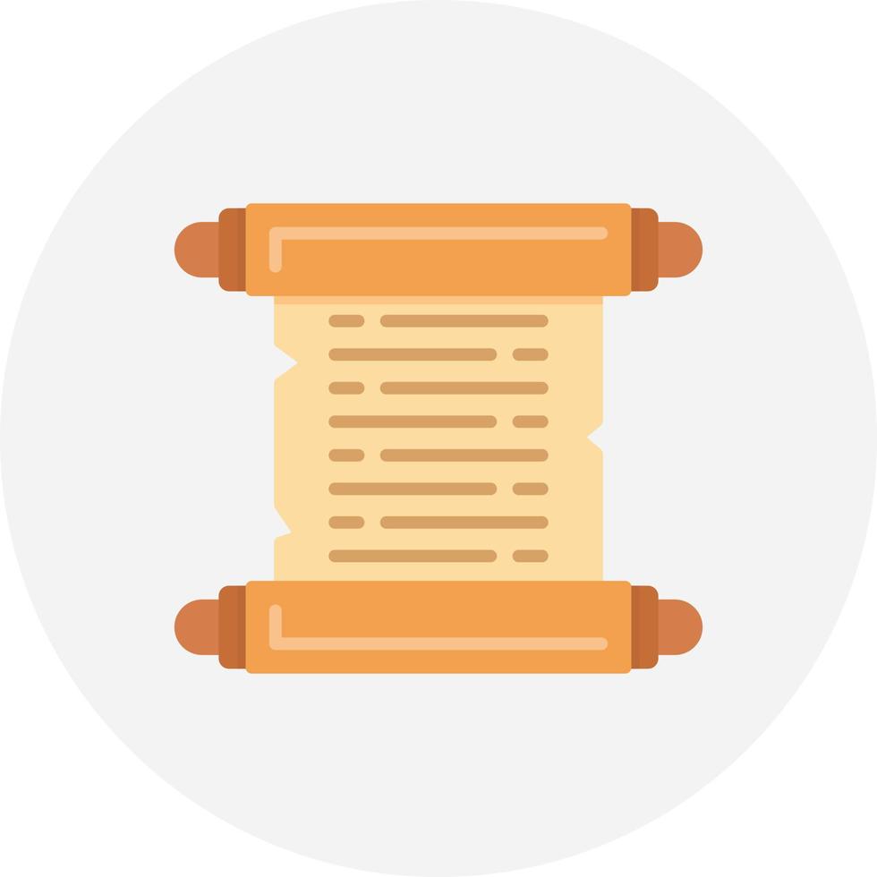Scroll Creative Icon Design vector