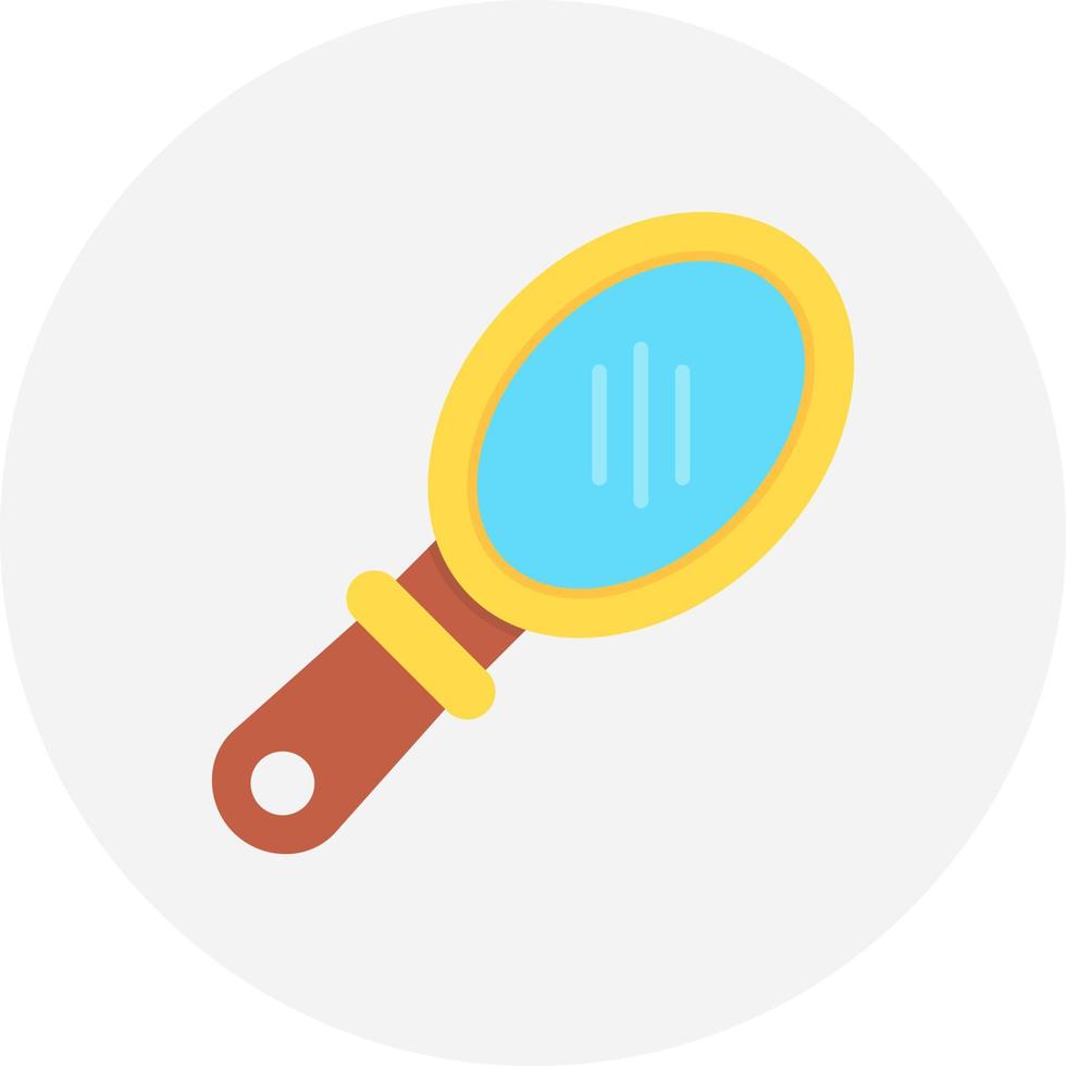 Mirror Creative Icon Design vector