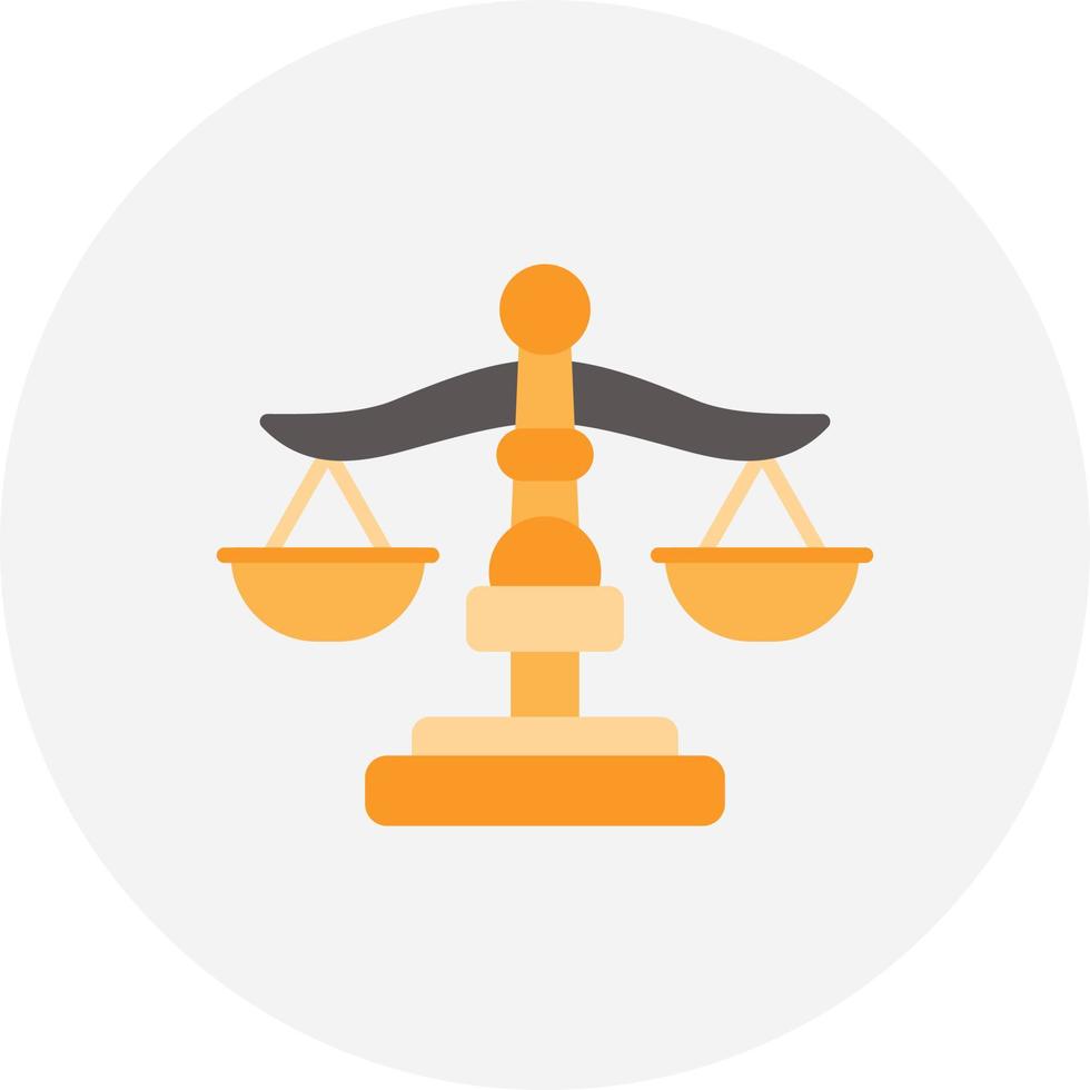 Justice Creative Icon Design vector