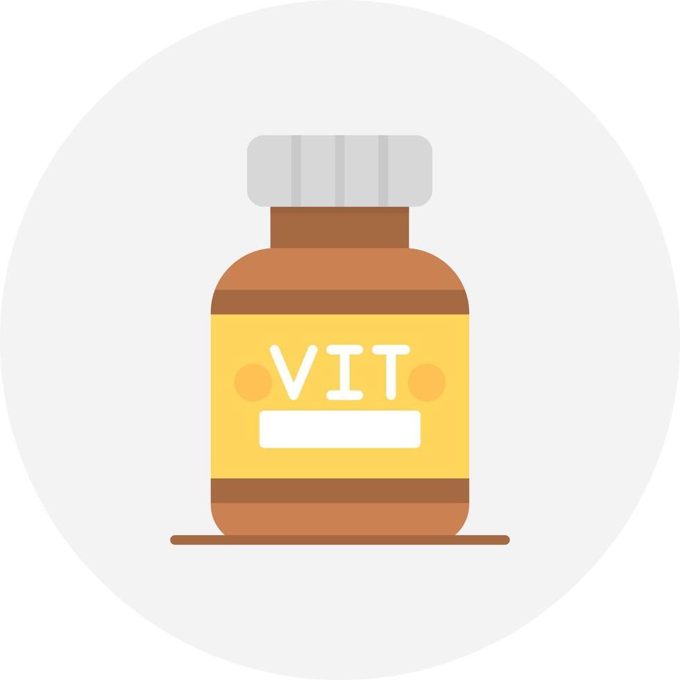 Vitamins Creative Icon Design vector