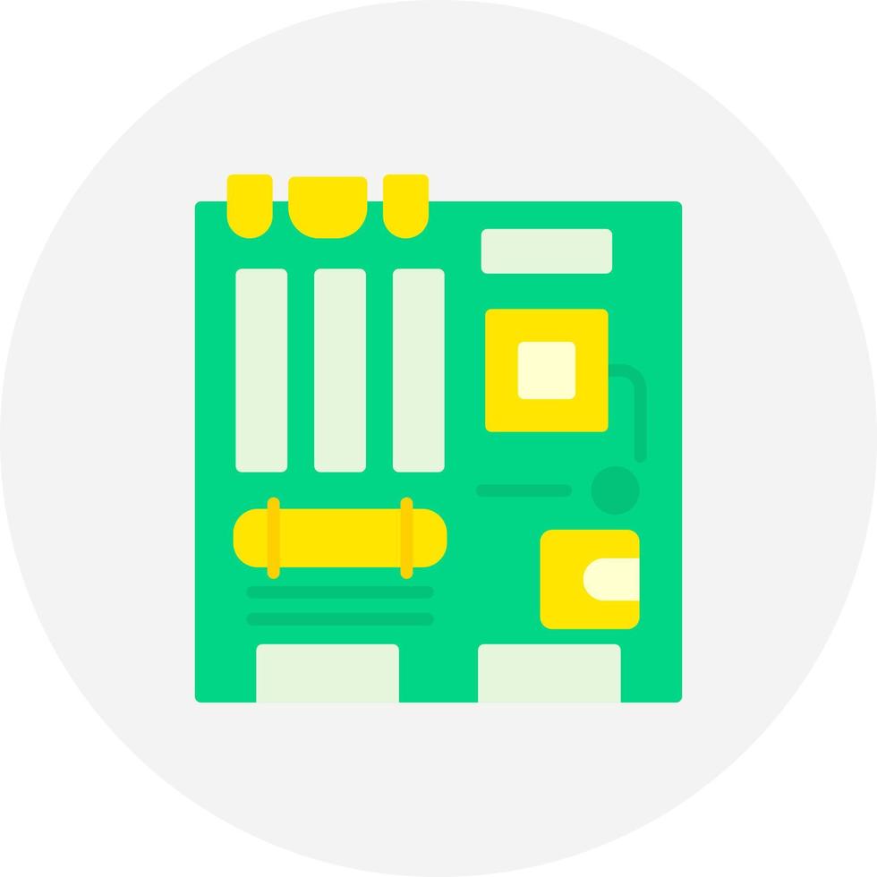 Motherboard Creative Icon Design vector