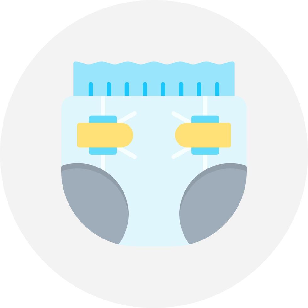 Diaper Creative Icon Design vector