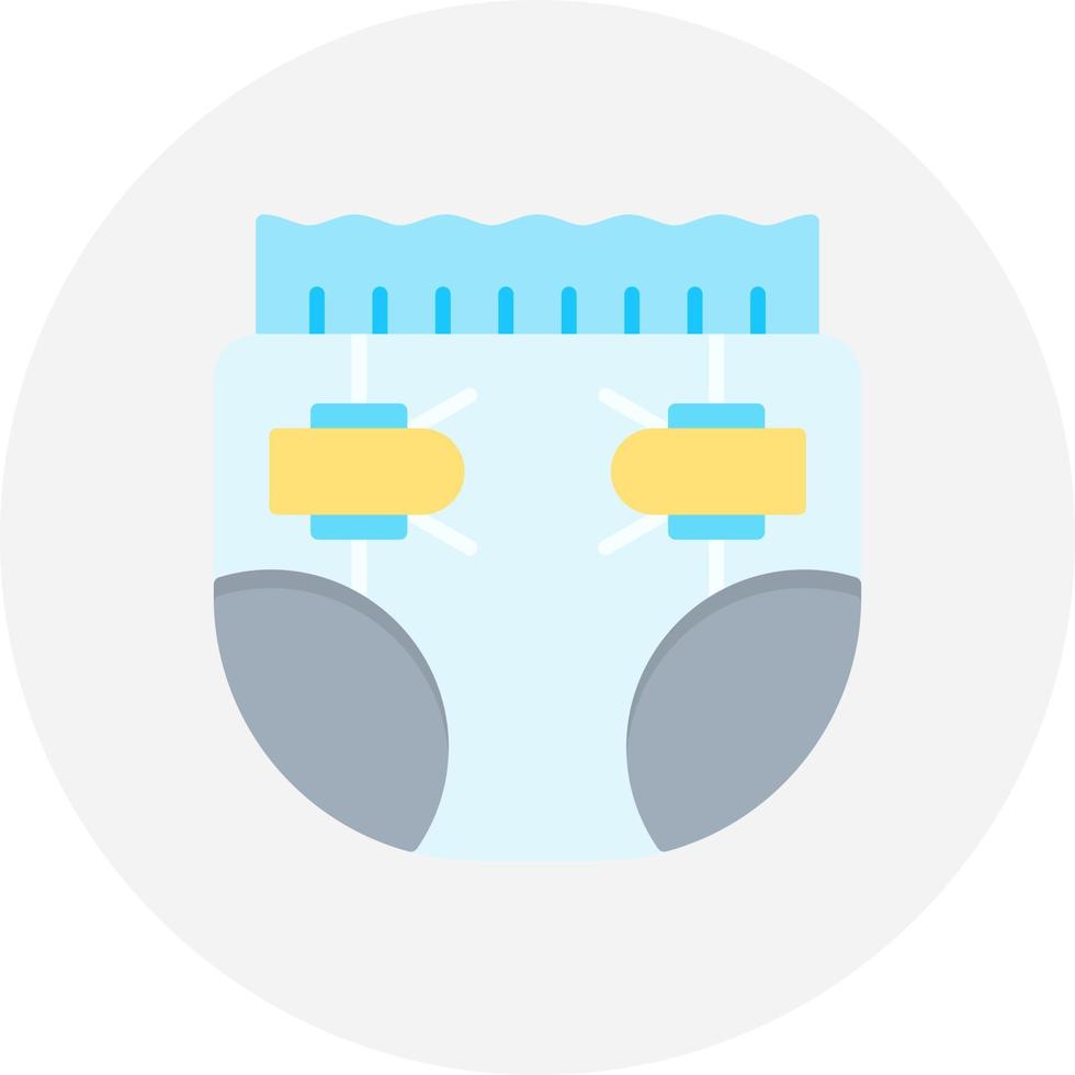 Diaper Creative Icon Design vector