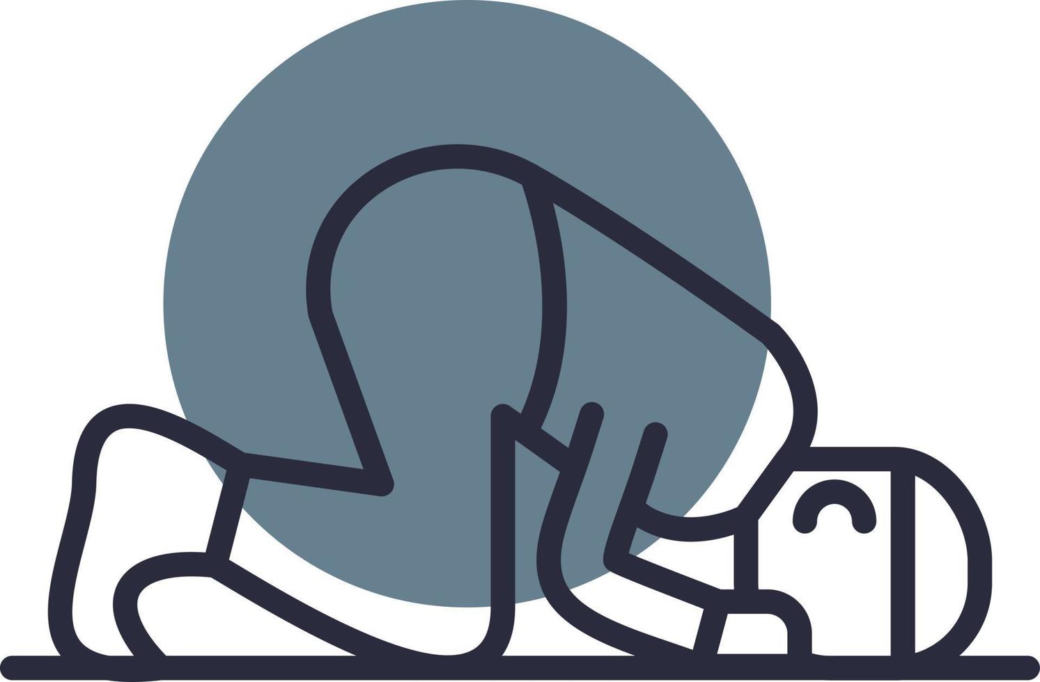 Sujud Creative Icon Design vector