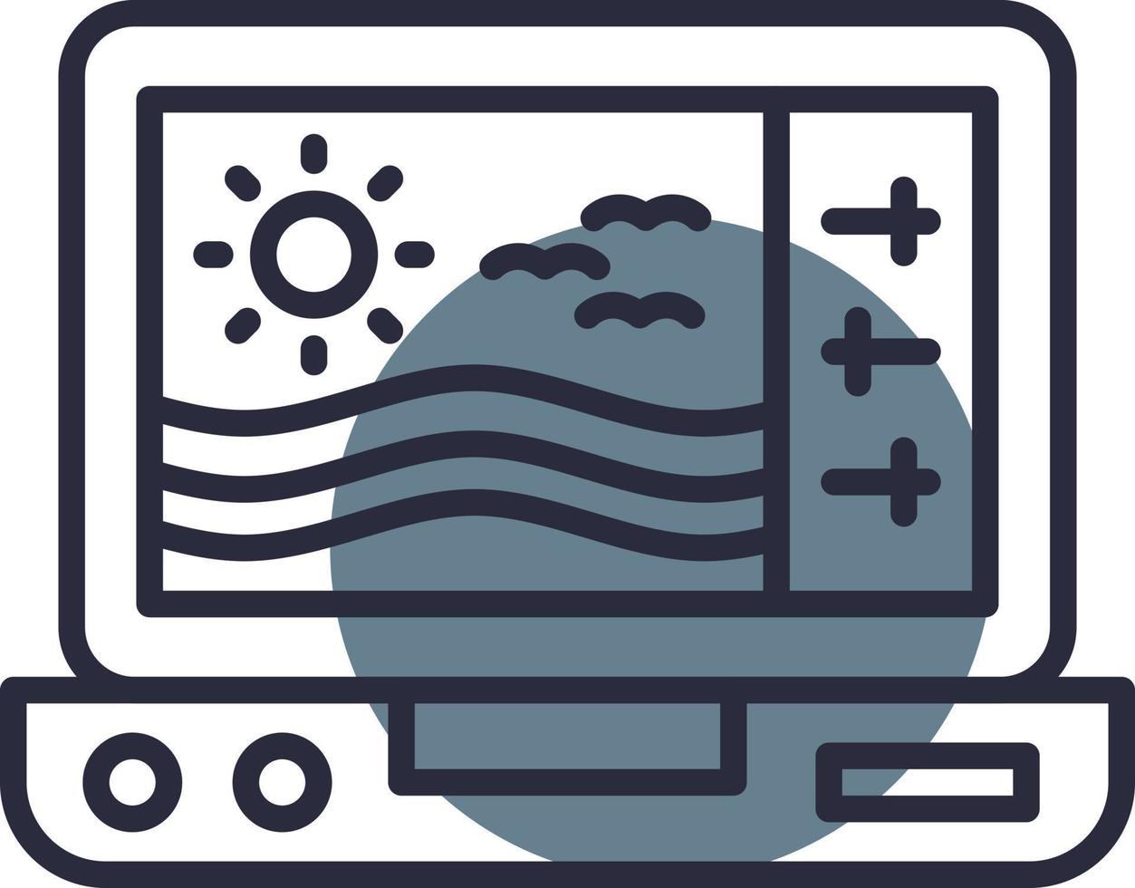 Photo Editing Creative Icon Design vector