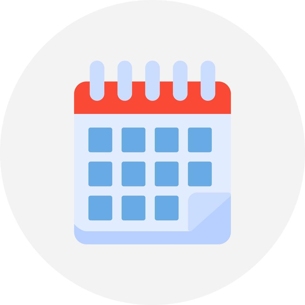 Calendar Creative Icon Design vector
