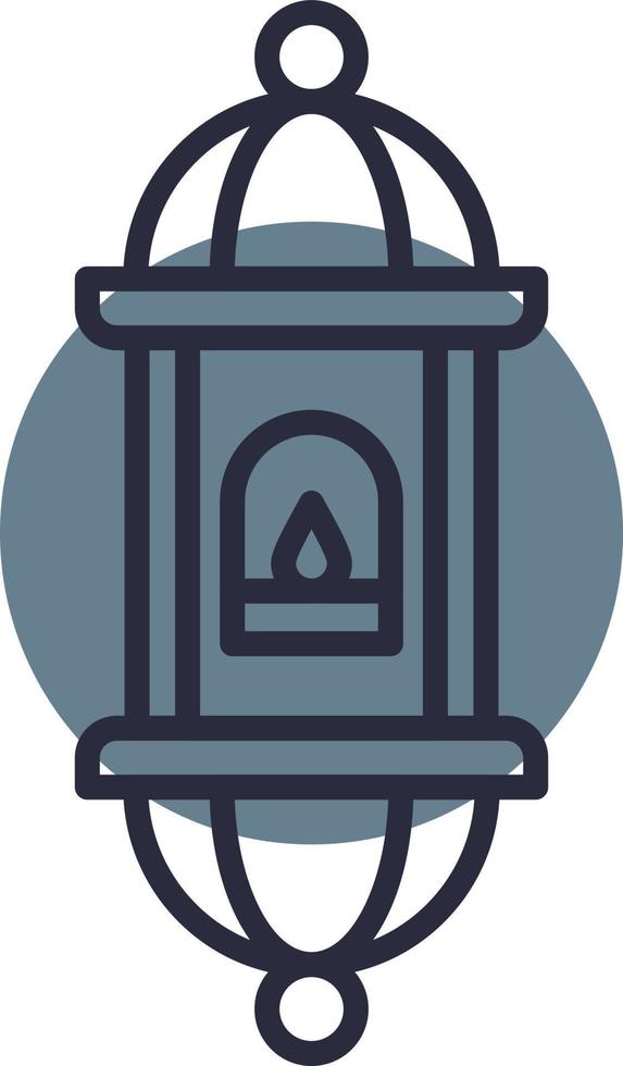 Lantern Creative Icon Design vector