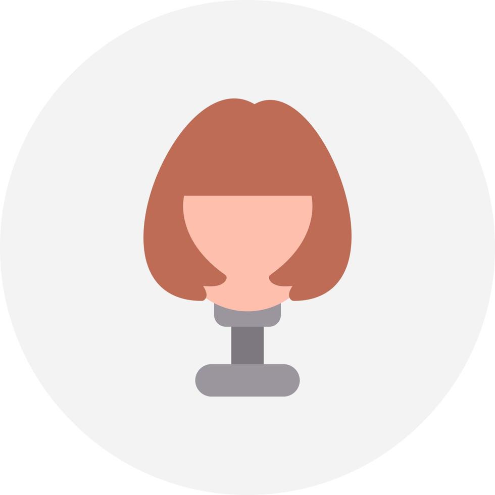 Wig Creative Icon Design vector