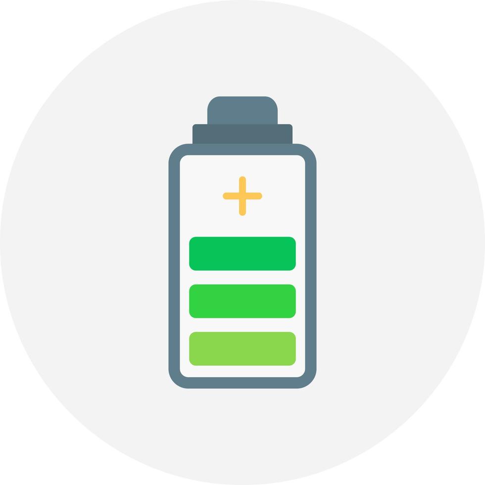 Battery Creative Icon Design vector