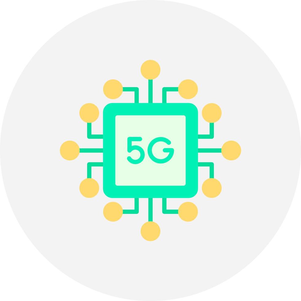 5g Creative Icon Design vector