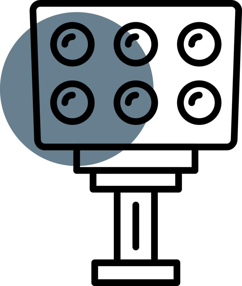 Light Creative Icon Design vector