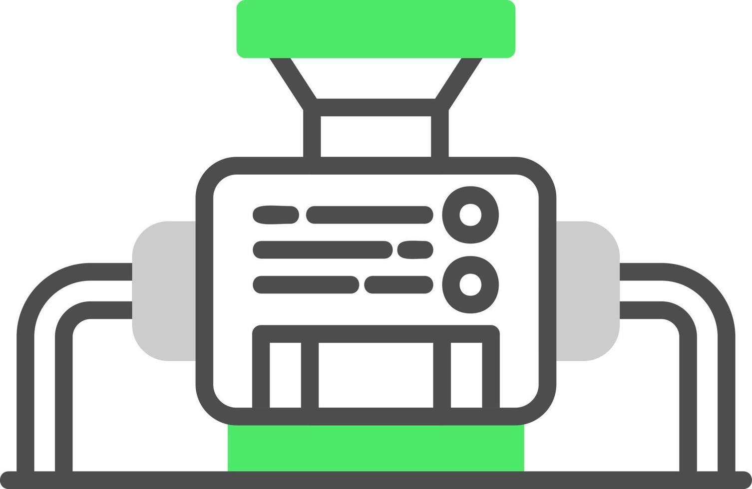 Crusher Creative Icon Design vector