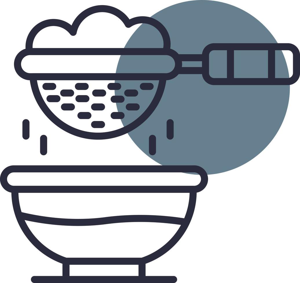 Strainer Creative Icon Design vector