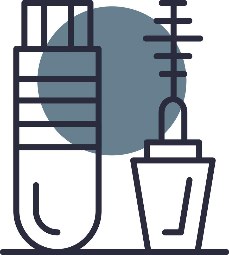 Mascara Creative Icon Design vector