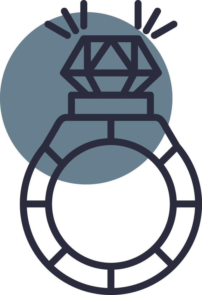 Ring Creative Icon Design vector