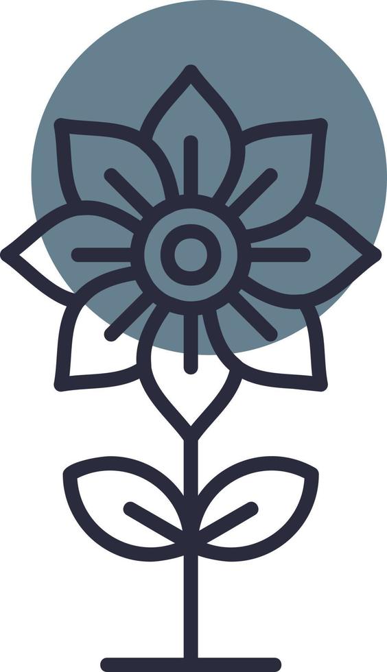 Flower Creative Icon Design vector
