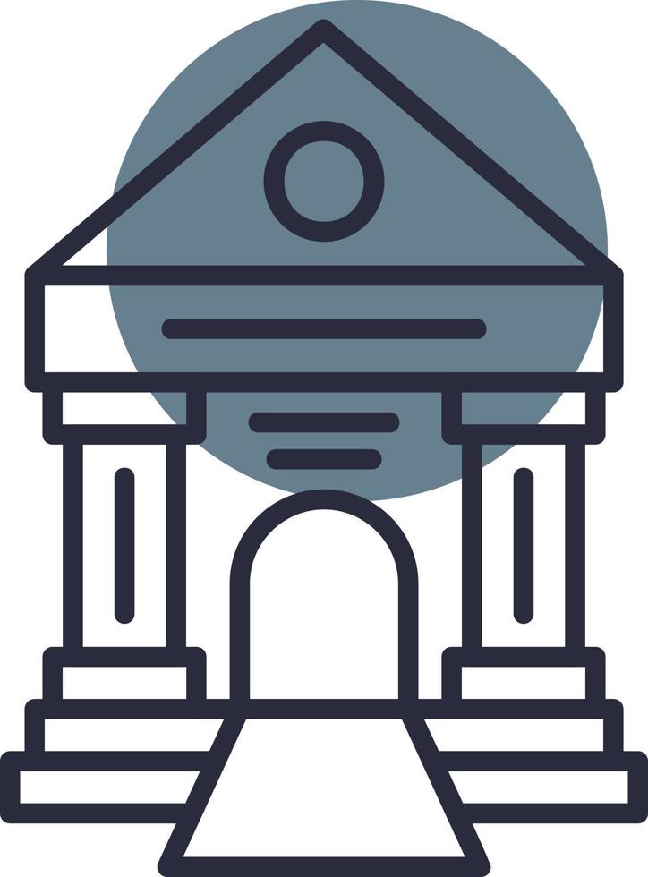 Court Creative Icon Design vector
