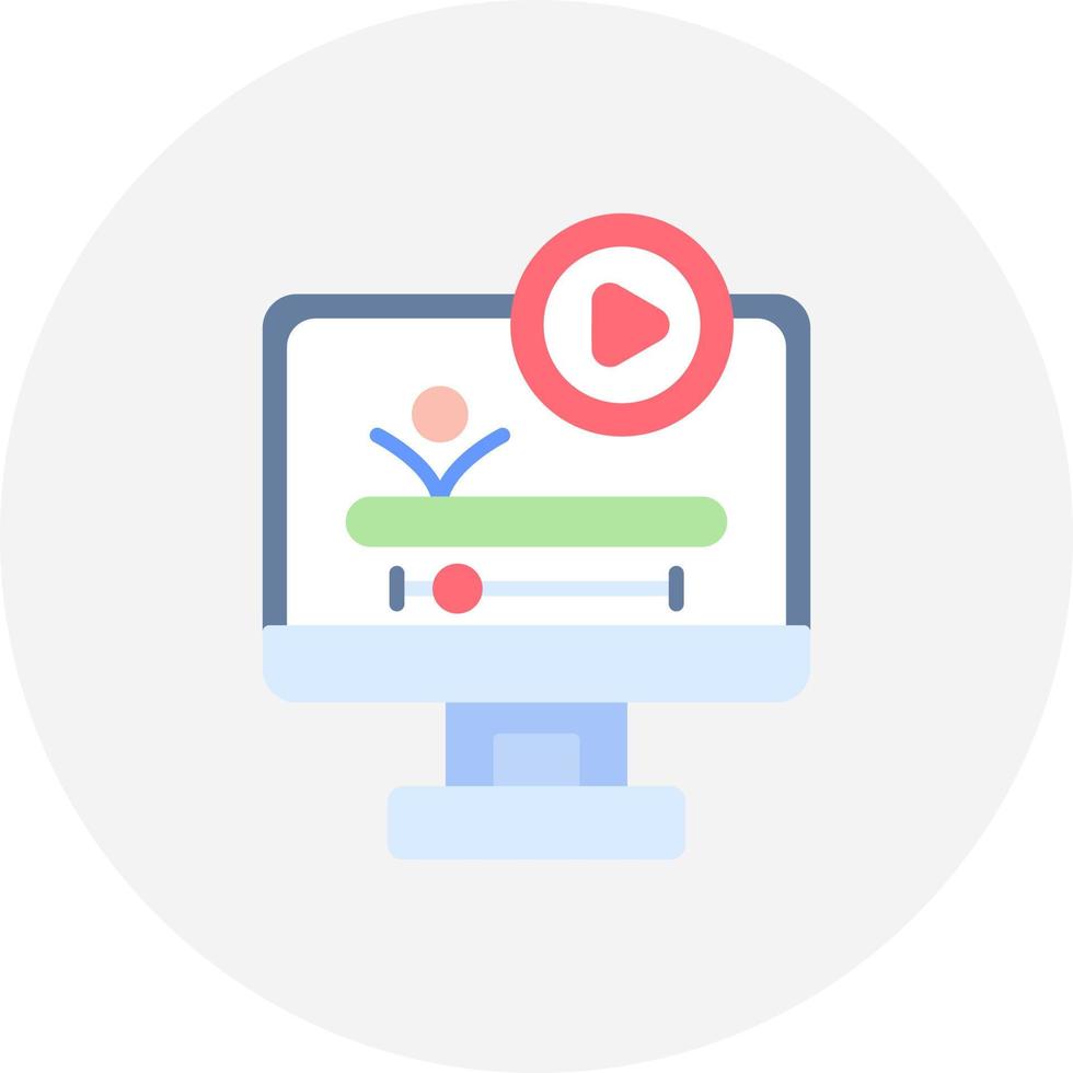 Motion Graphic Creative Icon Design vector