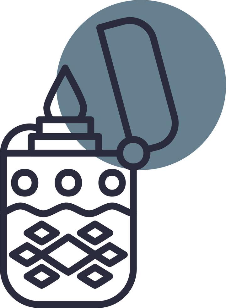 Lighter Creative Icon Design vector