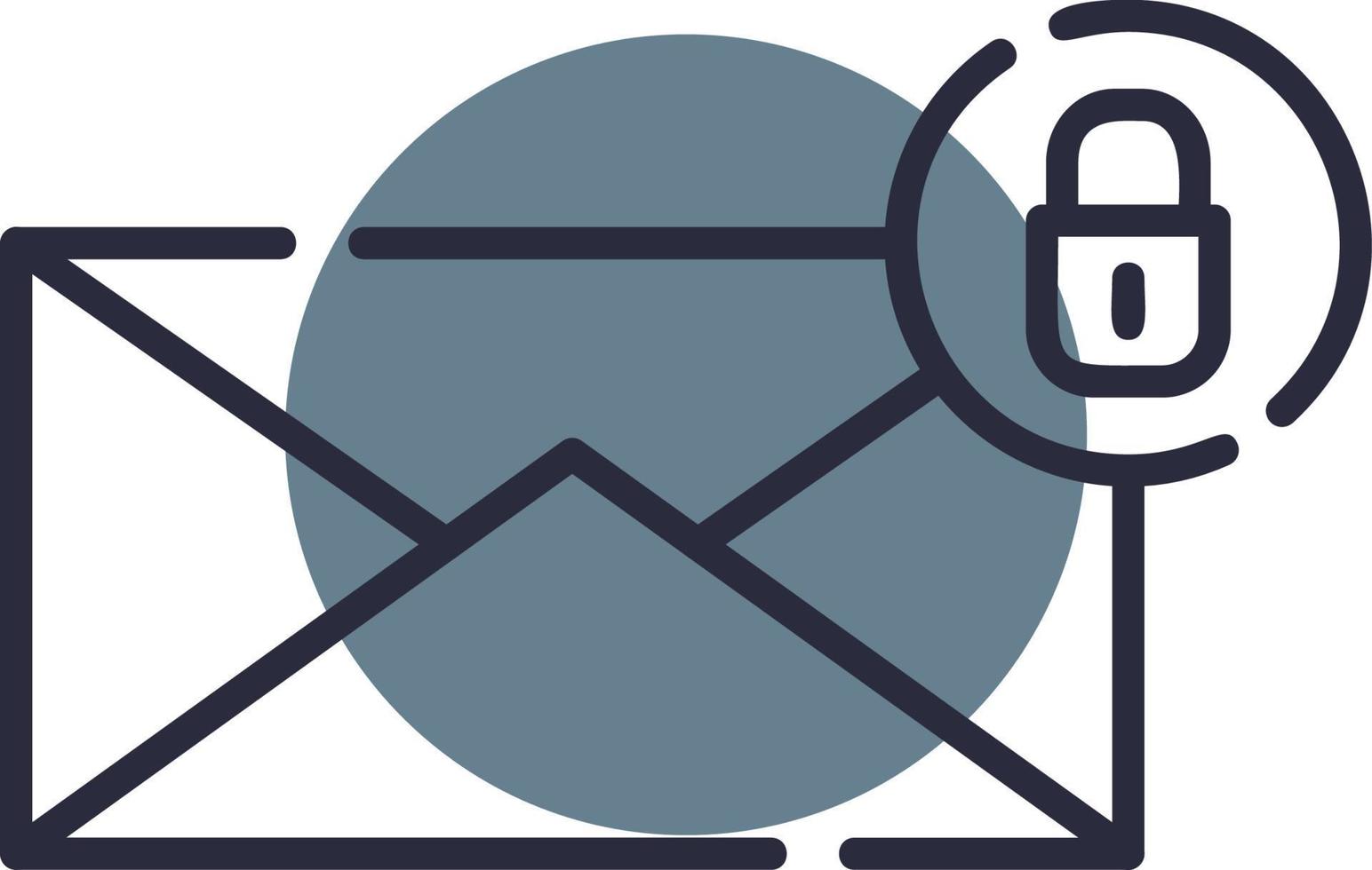 Encrypted Creative Icon Design vector