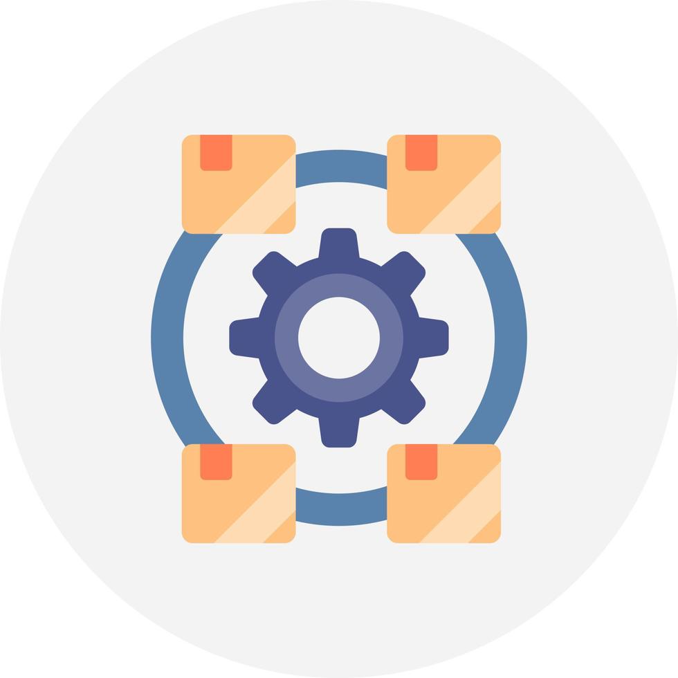 Machinery Creative Icon Design vector