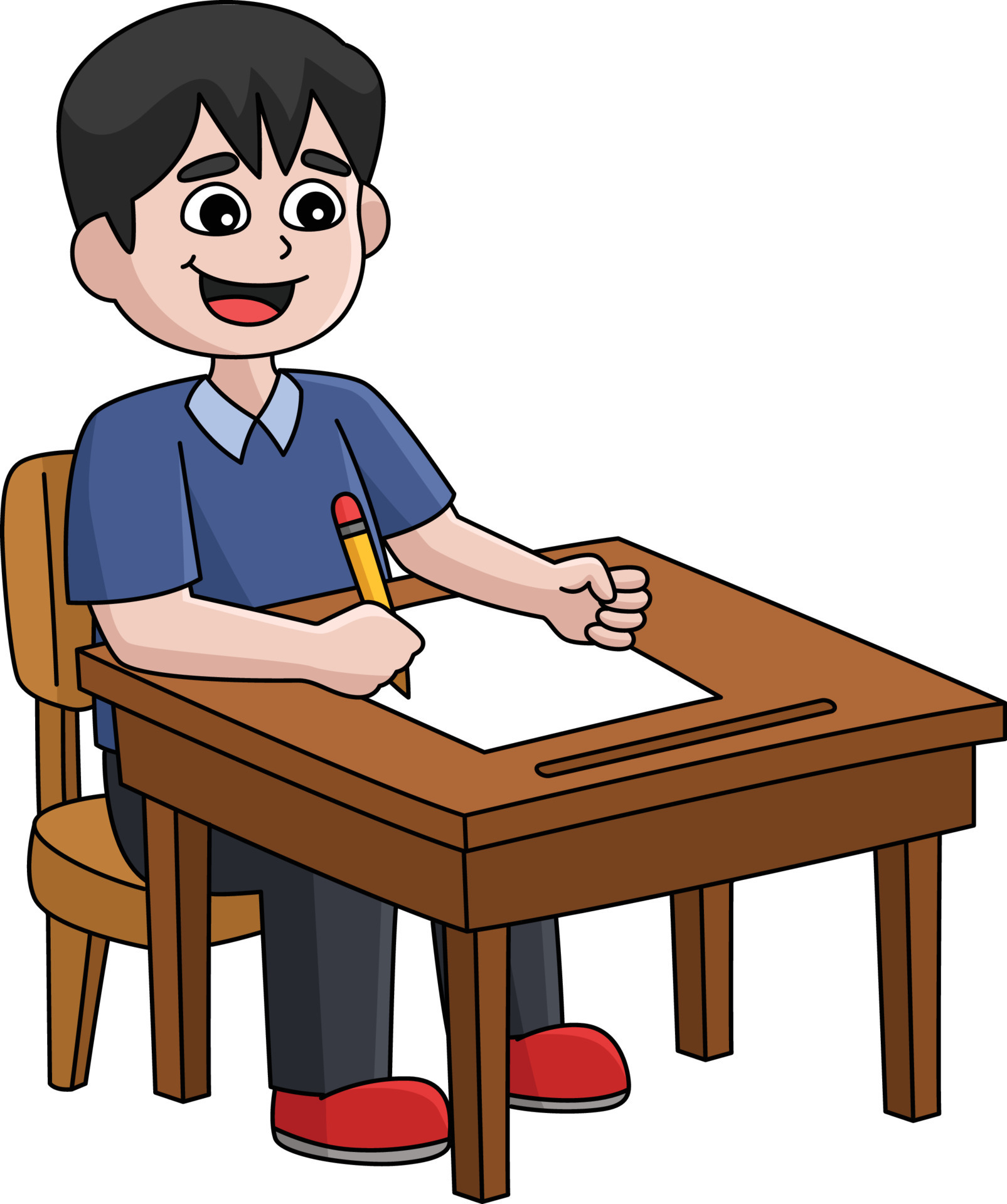 Happy 100th Day Of School Student Writing Clipart 15529416 Vector Art happy-100th-day-of-school-student-writing-clipart-15529416-vector-art