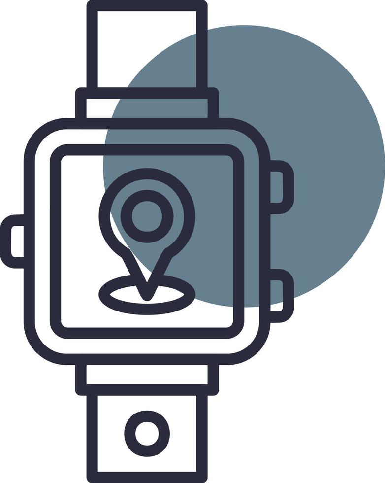 Smartwatch Creative Icon Design vector