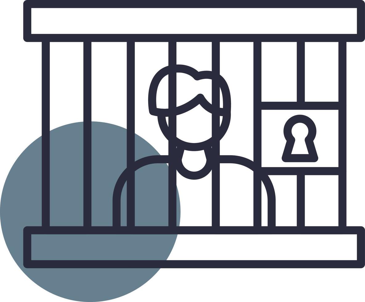 Prison Creative Icon Design vector