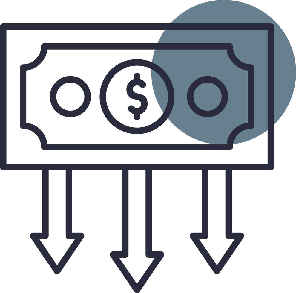 Inflation Creative Icon Design vector