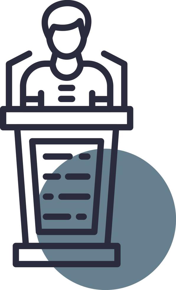 Witness Creative Icon Design vector