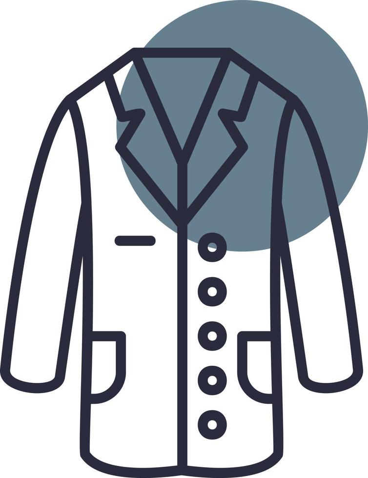 Lab Coat Creative Icon Design vector