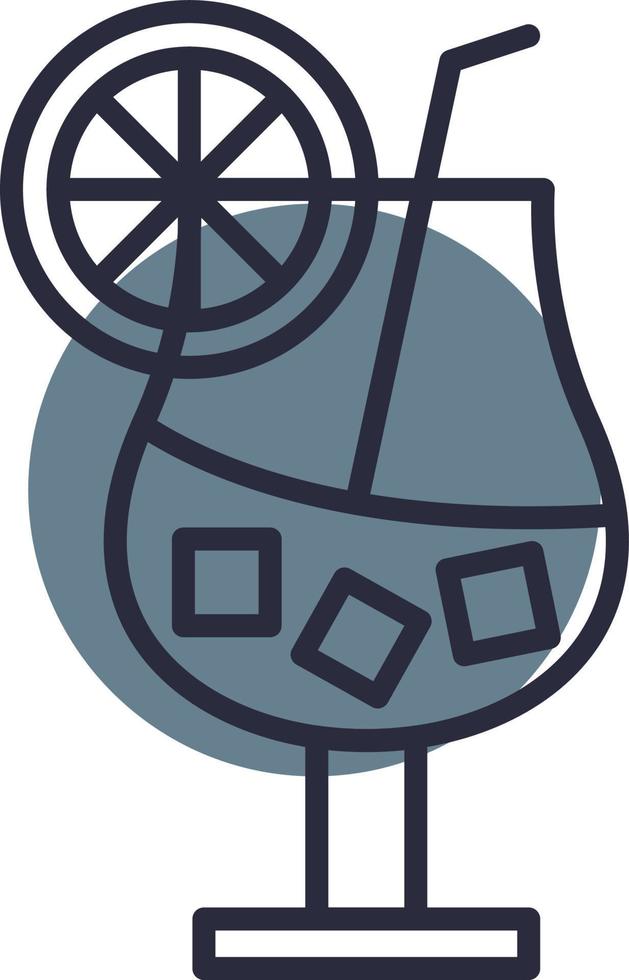 Martini Creative Icon Design vector
