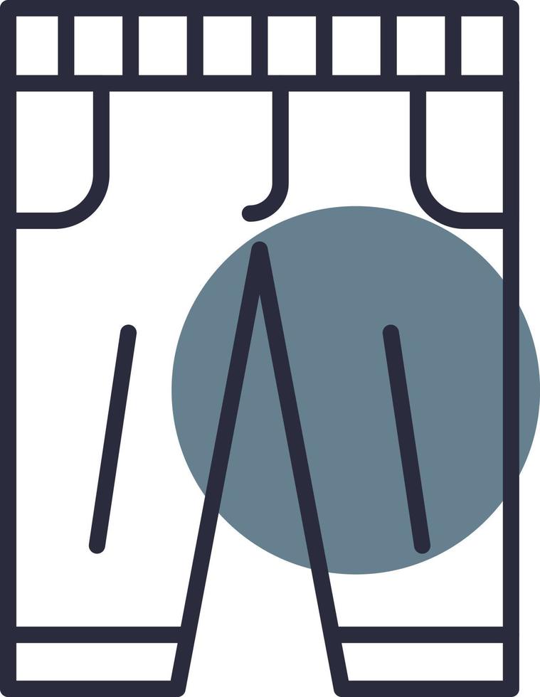 Pants Creative Icon Design vector