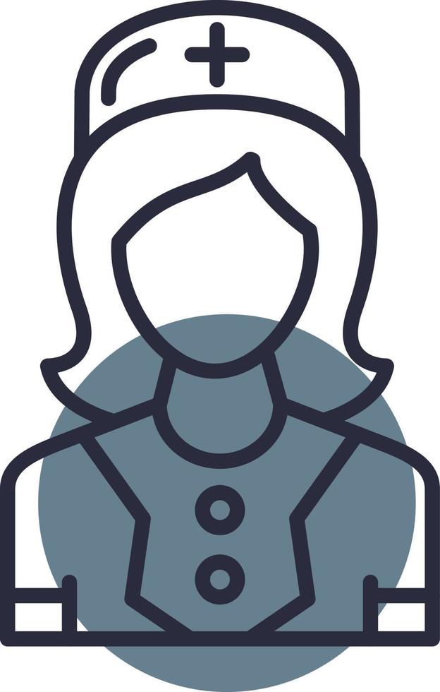 Nurse Creative Icon Design vector