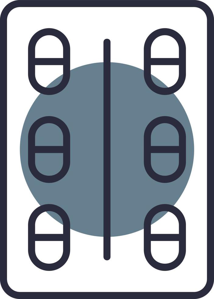 Pills Creative Icon Design vector