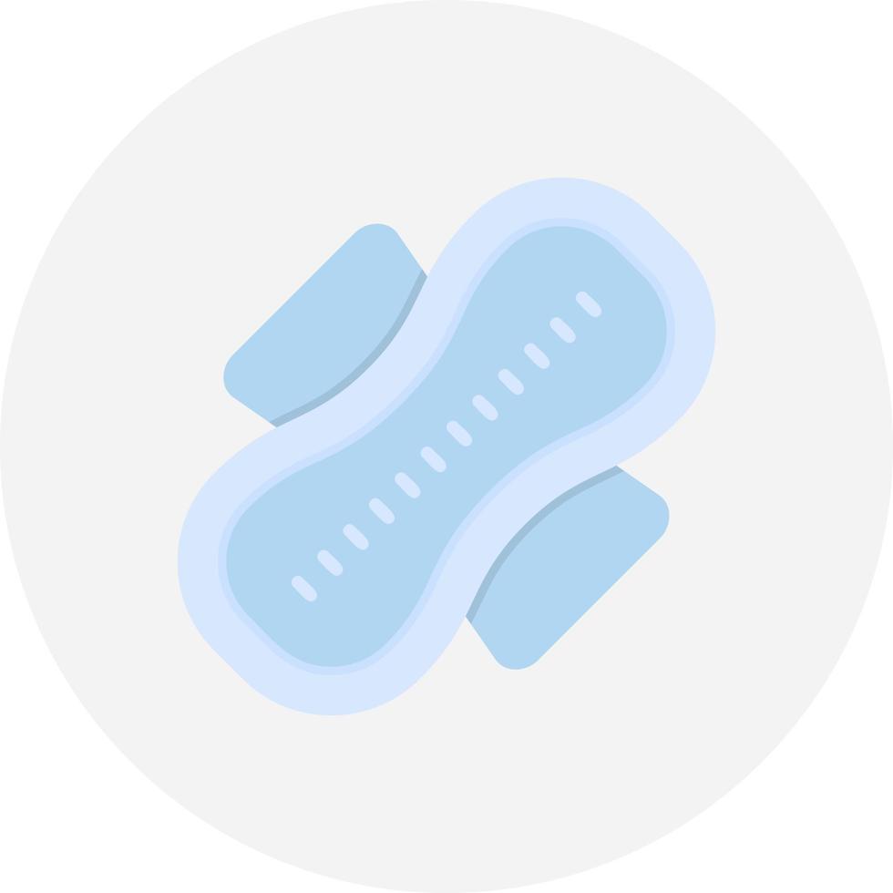 Sanitary Napkin Creative Icon Design vector