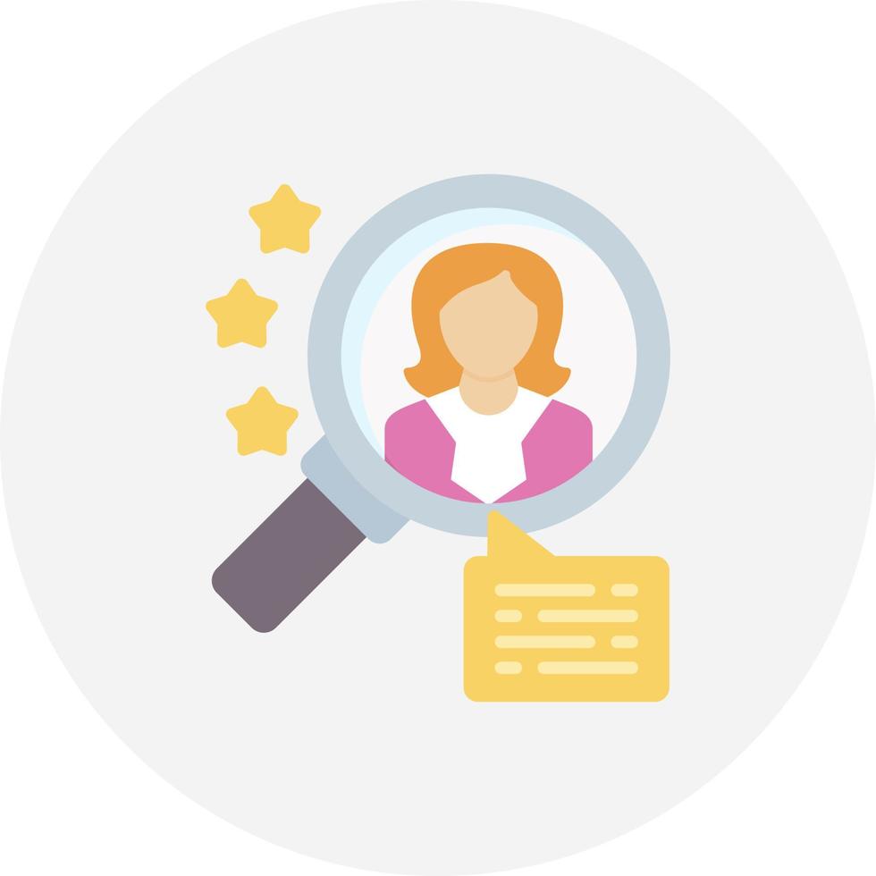 Talent Search Creative Icon Design vector