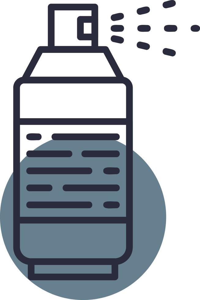 Paint Spray Creative Icon Design vector