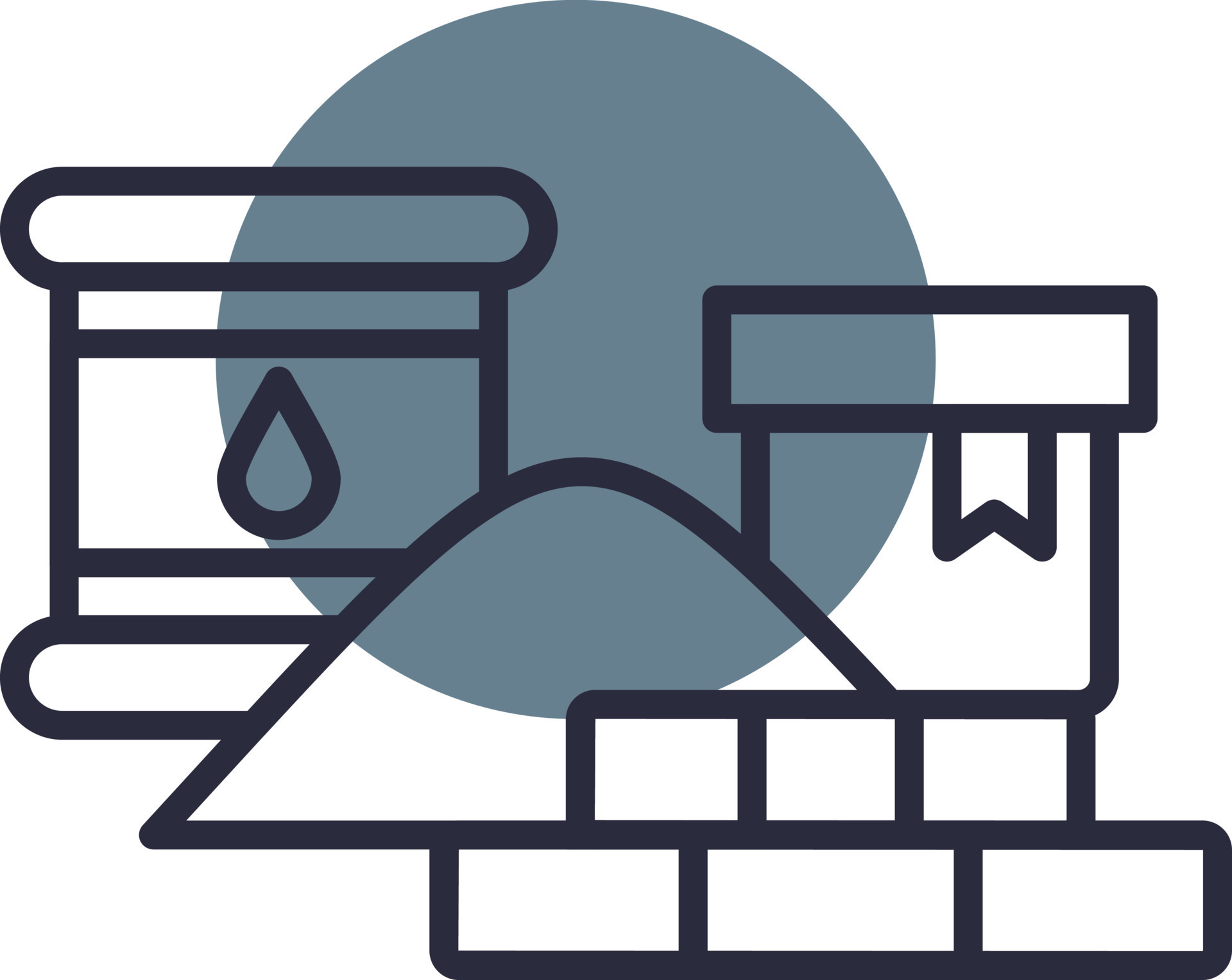 Raw Materials Creative Icon Design 15530210 Vector Art at Vecteezy