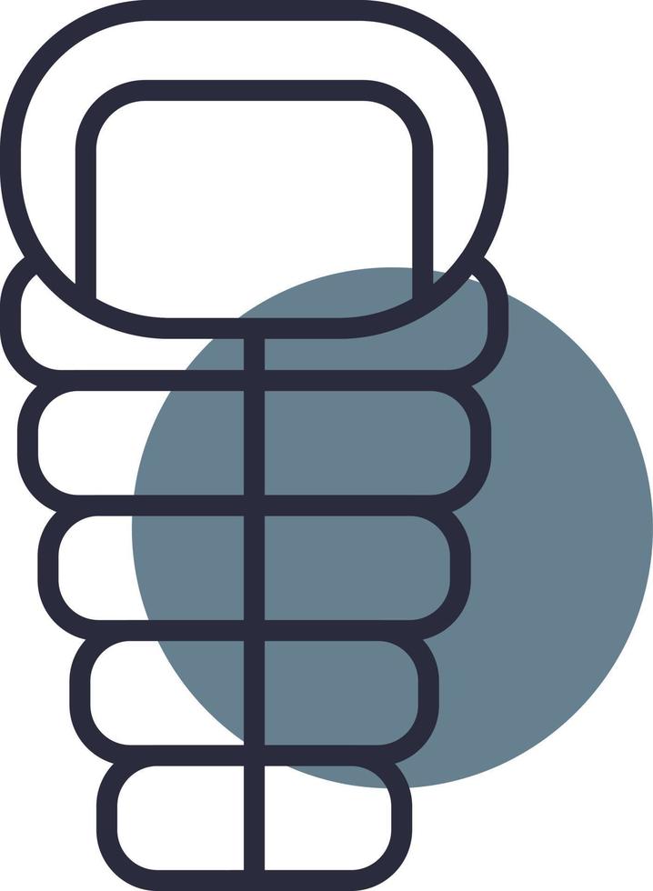 Sleeping Bag Creative Icon Design vector