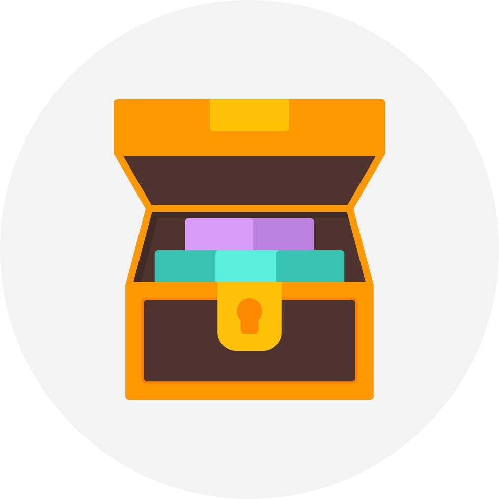 Chest Creative Icon Design vector