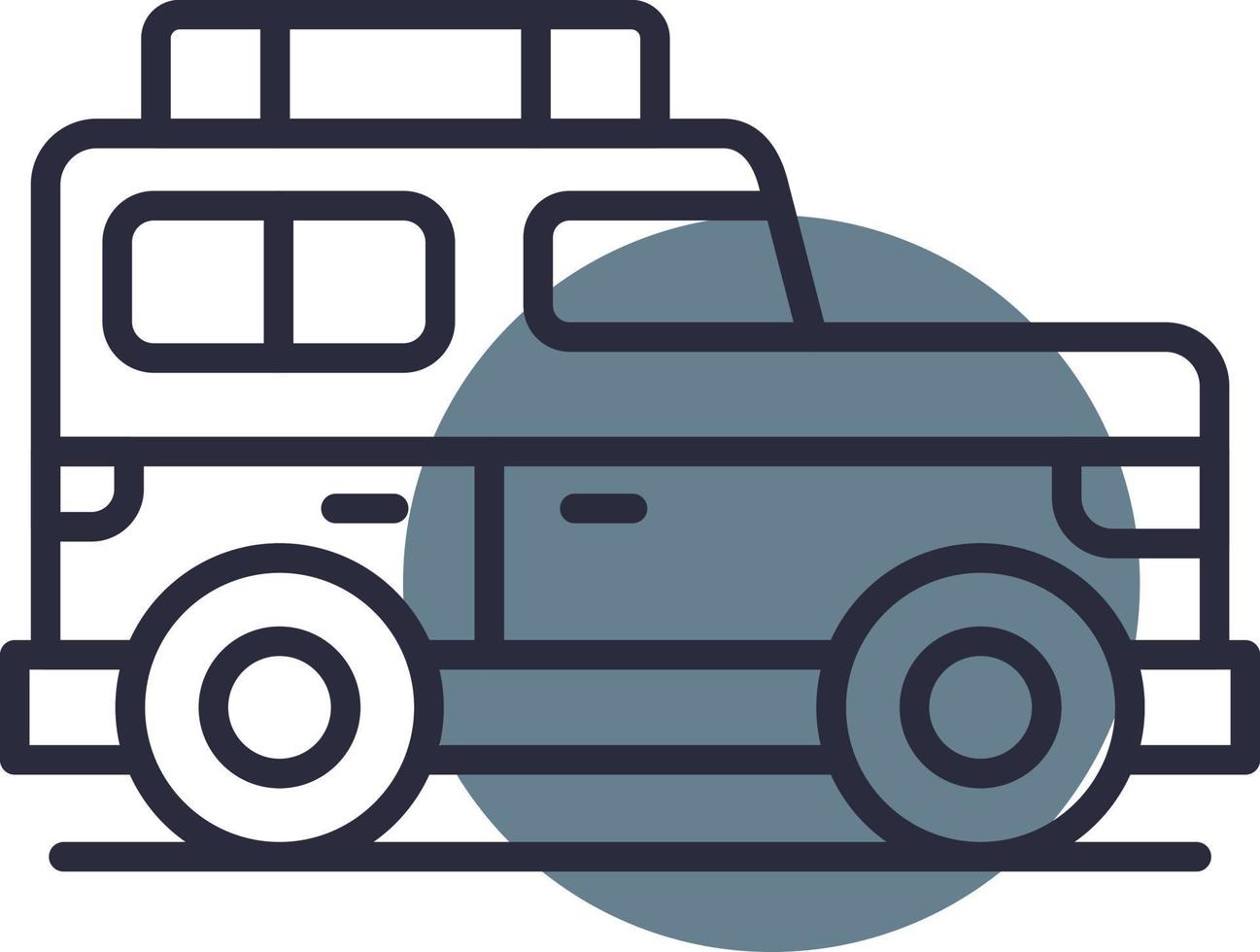 Suv Creative Icon Design vector