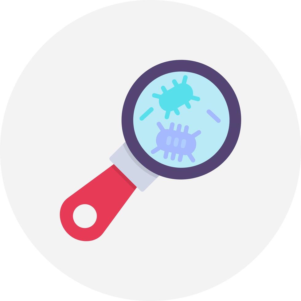 Microbiology Creative Icon Design vector