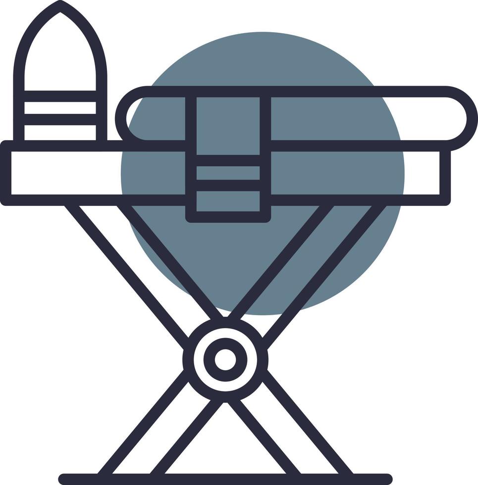 Iron Board Creative Icon Design vector