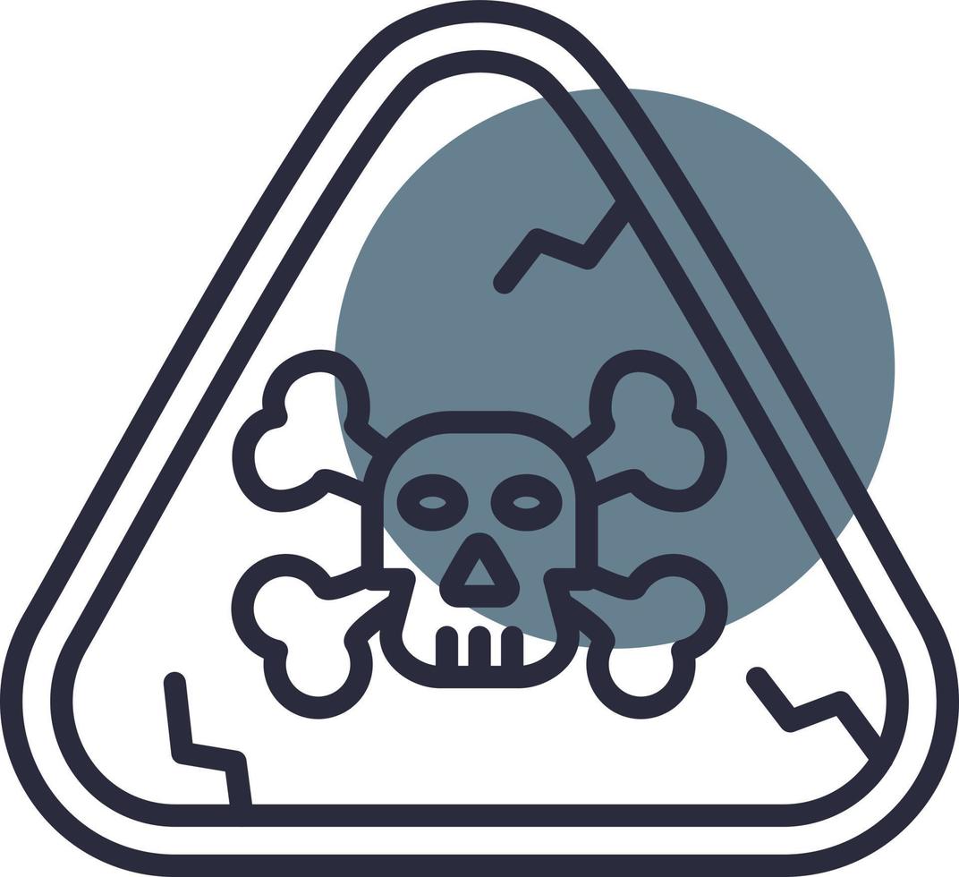 Dangerous Creative Icon Design vector