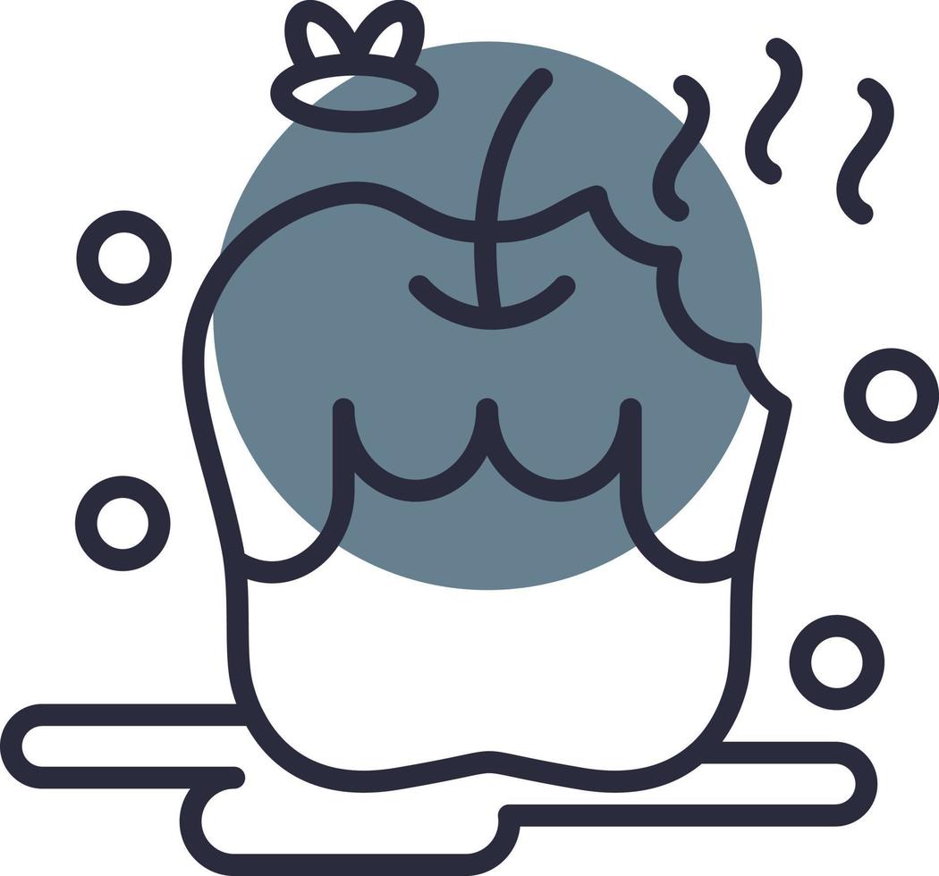 Rotten Creative Icon Design vector