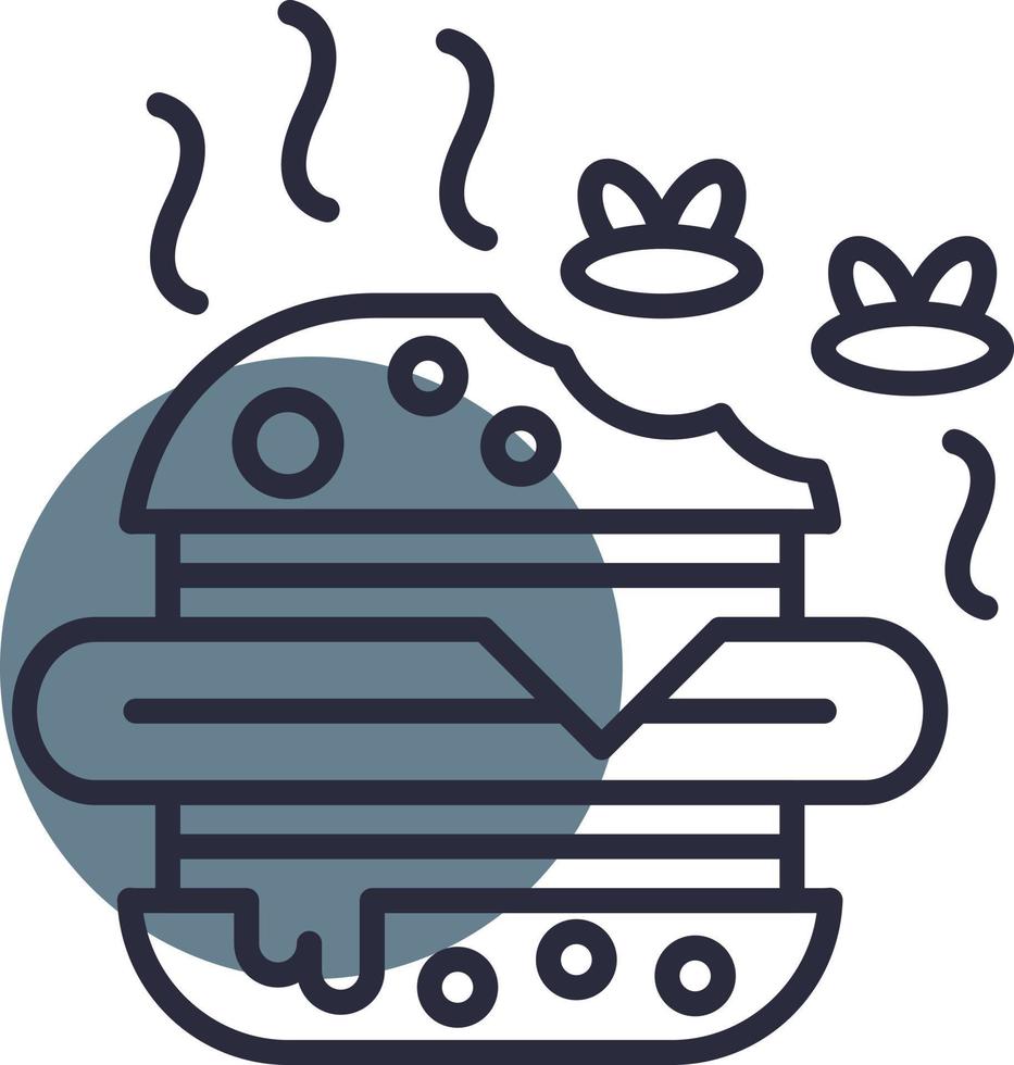 Rotten Creative Icon Design vector